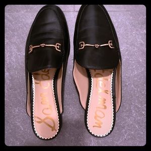 Sam Edelman black leather mule - size 7
